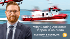By reviewing the top five reasons that boating accidents happen on Colorado lakes, rivers, and reservoirs, together we can help keep our state’s beloved waterways safe. 